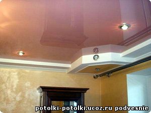 многоуровневые подвесные потолки
