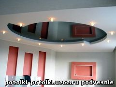 многоуровневые подвесные потолки